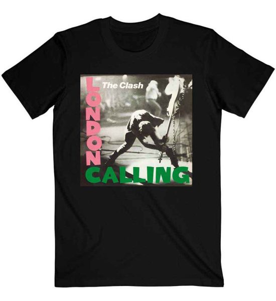 The Clash: London Calling - Black T-Shirt