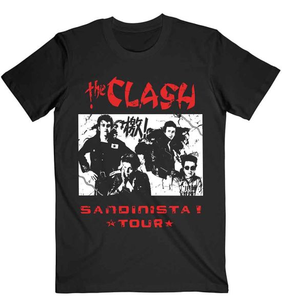 The Clash: Sandinista - Black T-Shirt