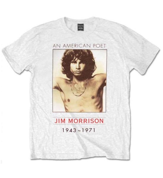 The Doors: American Poet - White T-Shirt