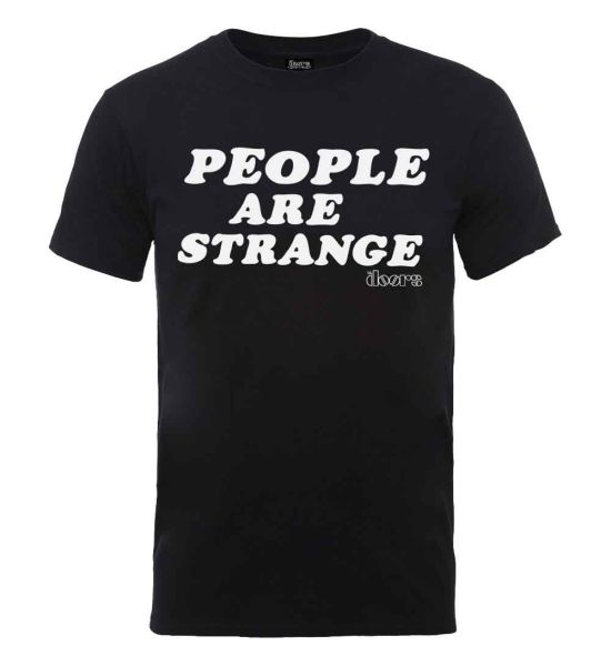 The Doors: People Are Strange - Black T-Shirt