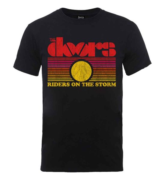 The Doors: ROTS Sunset - Black T-Shirt