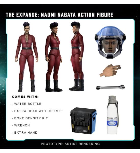 The Expanse: Naomi Nagata Action Figure (20cm) Preorder