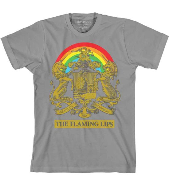 The Flaming Lips: Virtuous Industrious - Grey T-Shirt