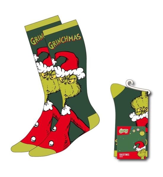 The Grinch: Grinchmas Socks (38-45) Preorder