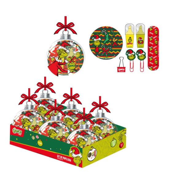 The Grinch: Tree Ornament with Stationery Set (5 pieces) Preorder