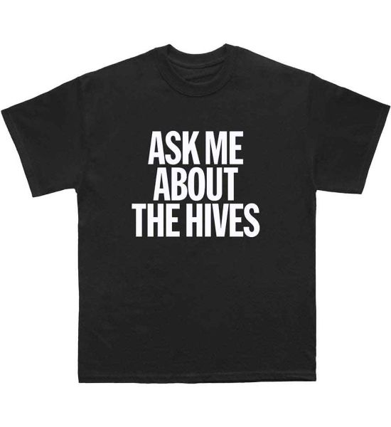 The Hives: Ask Me - Black T-Shirt