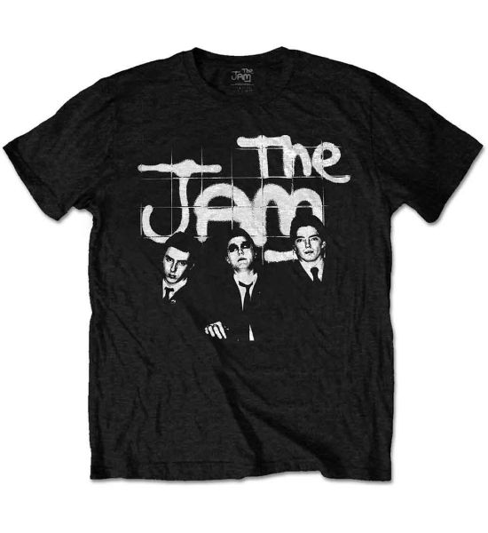 The Jam: B&W Group Shot - Black T-Shirt