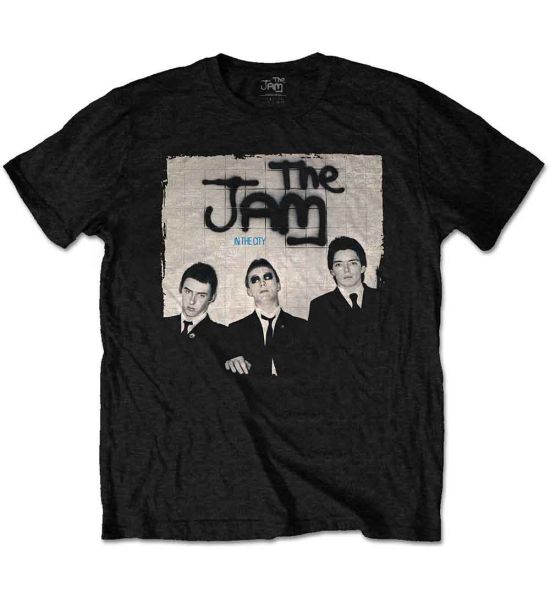 The Jam: In The City - Black T-Shirt