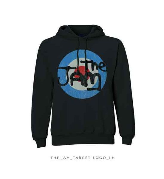 The Jam: Target Logo - Black Pullover Hoodie