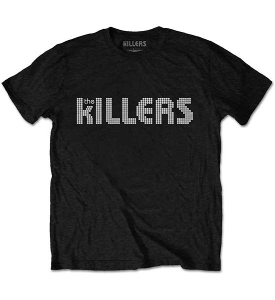 The Killers: Dots Logo - Black T-Shirt