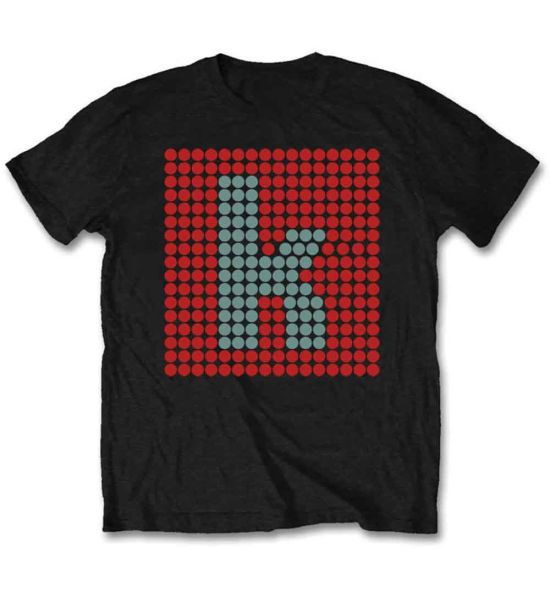 The Killers: K Glow - Black T-Shirt