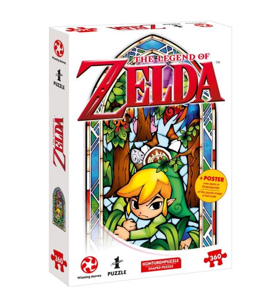 The Legend of Zelda: Link Boomerang Jigsaw Puzzle