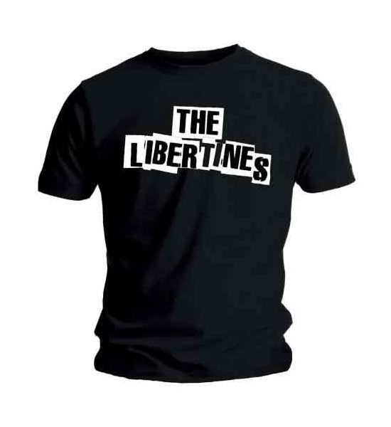 The Libertines: Logo - Black T-Shirt