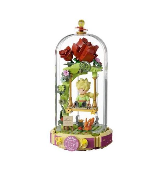 The Little Prince: Rose Swing Eternity Series Construction Set (20cm) Preorder