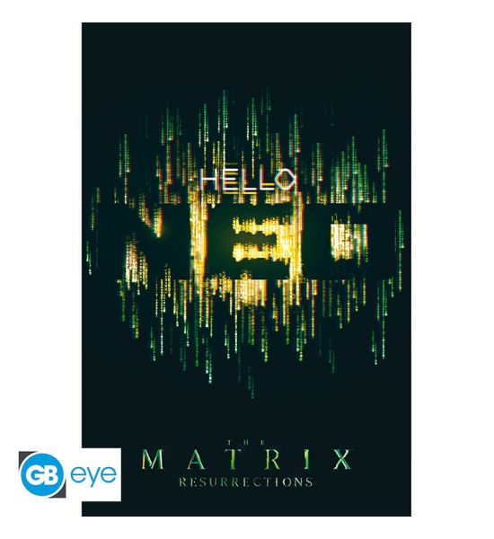 The Matrix: Hello Neo Poster (91.5x61cm) Preorder