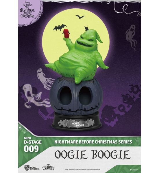 The Nightmare Before Christmas: Oogie Boogie Mini Diorama Stage PVC Figure (10cm) Preorder