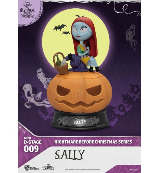 The Nightmare Before Christmas: Sally Mini Diorama Stage PVC Figure (10cm) Preorder