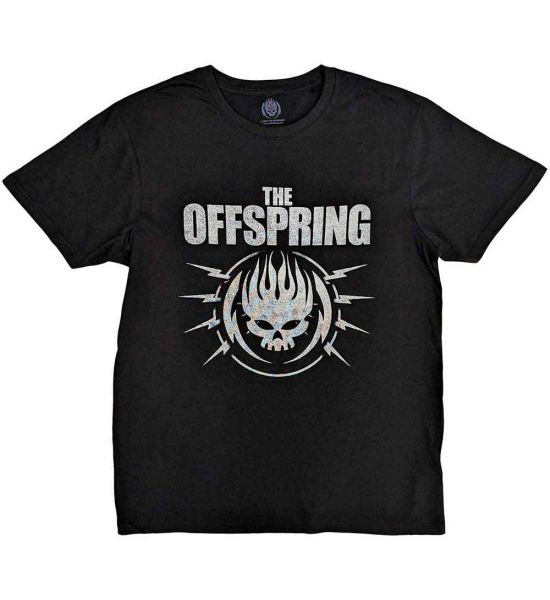 The Offspring: Bolt Logo - Black T-Shirt