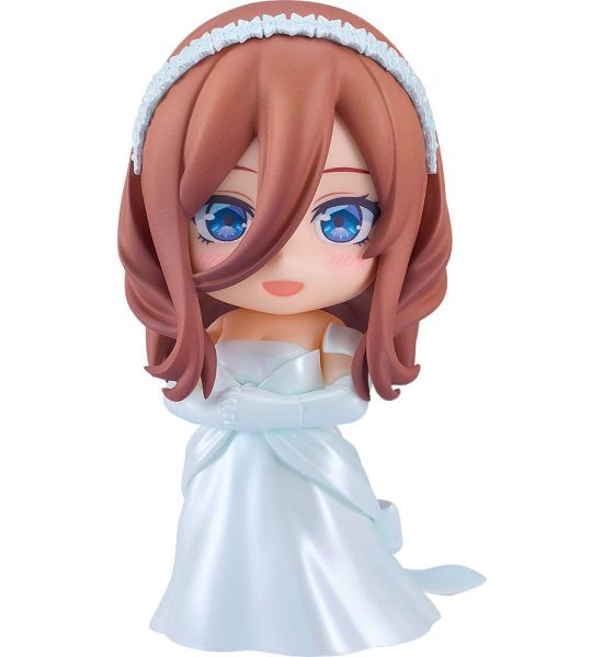 The Quintessential Quintuplets: Miku Nakano Nendoroid Action Figure Wedding Dress Ver. (10cm)