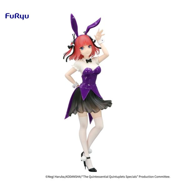 The Quintessential Quintuplets: Nakano Nino Bunnies ver. PVC Statue Trio-Try-iT (23cm) Preorder