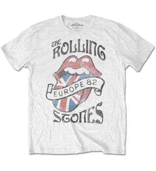 The Rolling Stones: Europe 82 - White T-Shirt