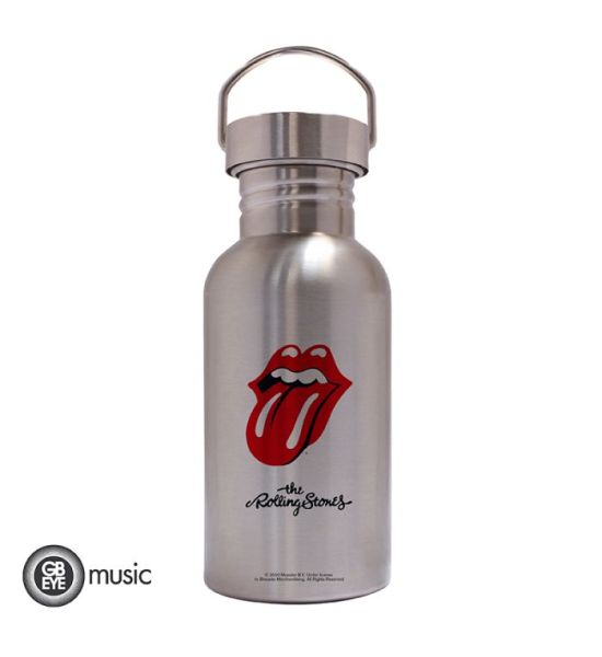 The Rolling Stones: Logo Stainless Steel Bottle Canteen Preorder