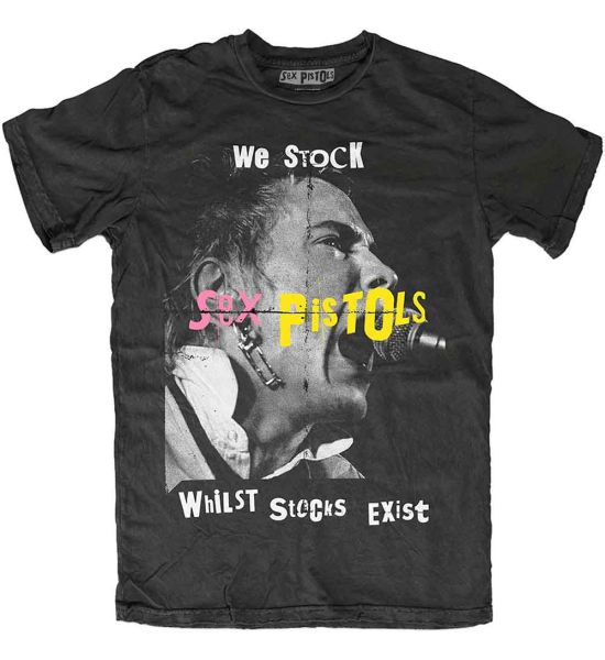 The Sex Pistols: We Stock - Black T-Shirt