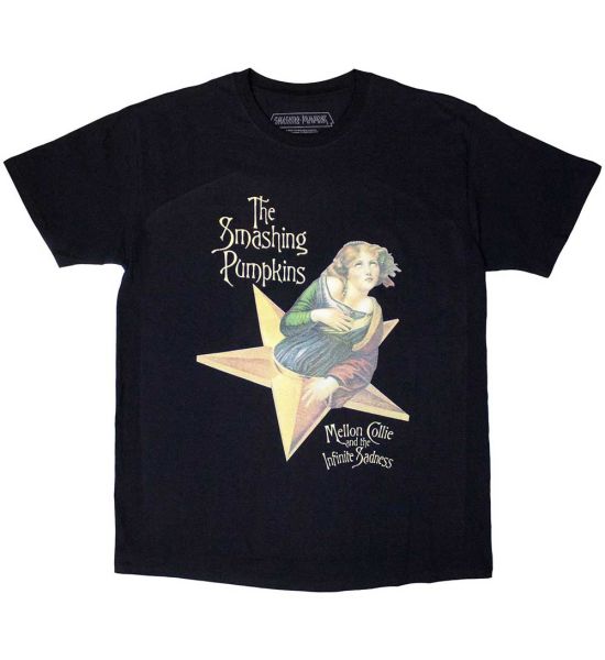 The Smashing Pumpkins: Mellon Collie - Navy Blue T-Shirt