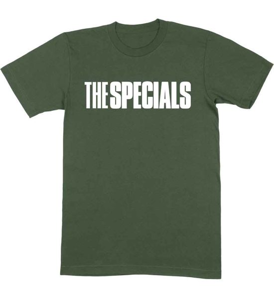 The Specials: Solid Logo - Green T-Shirt