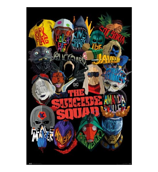 The Suicide Squad: Icons Maxi Poster (91.5x61cm)