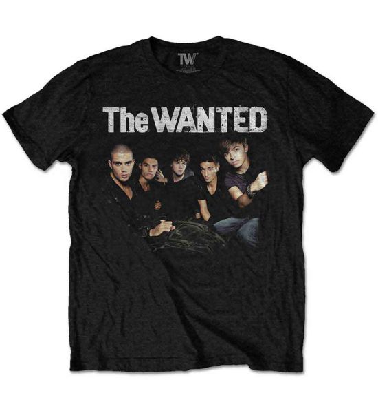 The Wanted: Retro - Black T-Shirt