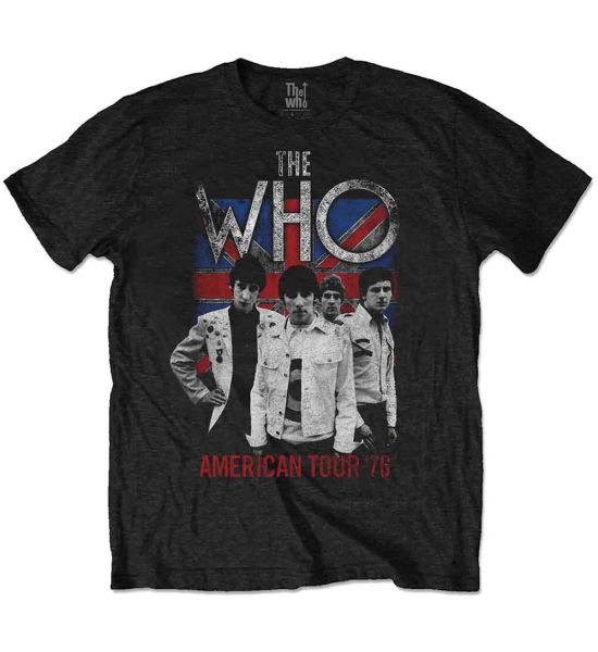 The Who: American Tour '79 (Eco Friendly) - Black T-Shirt