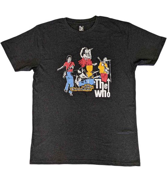 The Who: Bootleg - Charcoal Grey T-Shirt