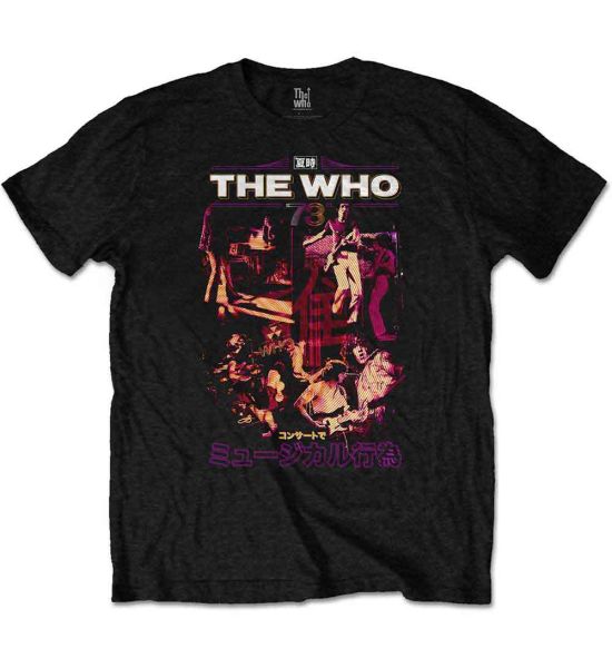 The Who: Japan '73 - Black T-Shirt