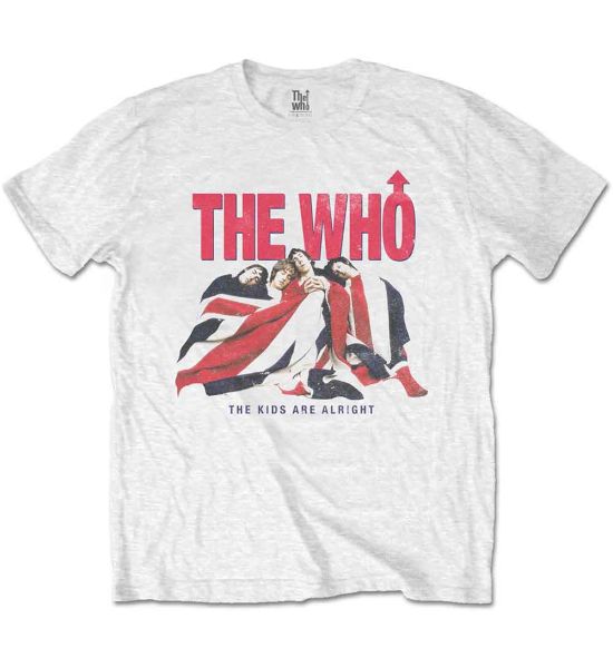 The Who: Kids Are Alright Vintage - White T-Shirt