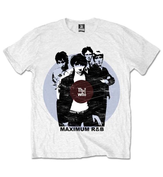 The Who: Maximum R&B - White T-Shirt