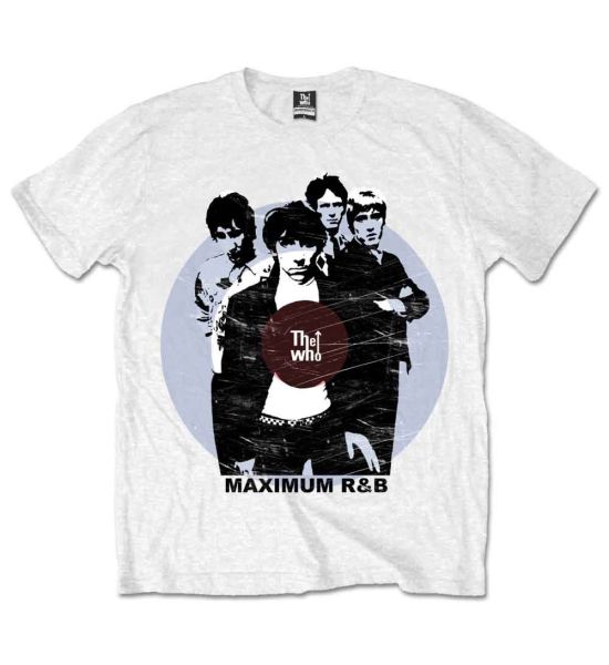 The Who: Maximum Rhythm & Blues - White T-Shirt