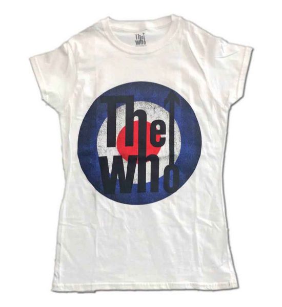 The Who: Vintage Target - White Ladies T-Shirt