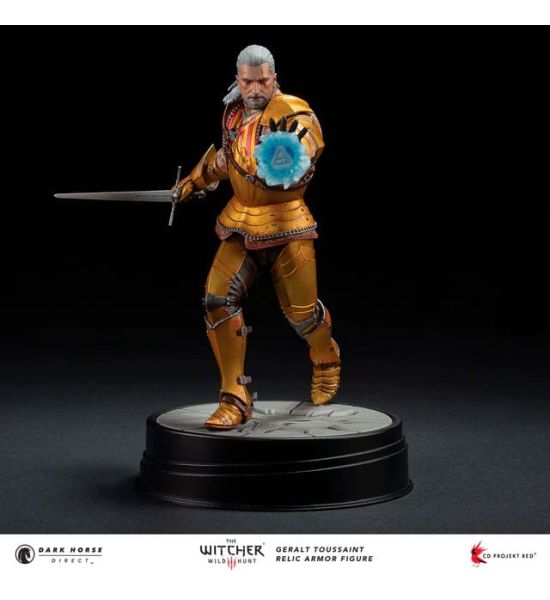 The Witcher 3: Geralt Toussaint Relic Armor PVC Statue (20cm) Preorder