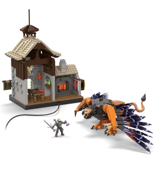 The Witcher 3: Wild Hunt: Geralt's Griffin Hunt Mega Construx Black Series Construction Set