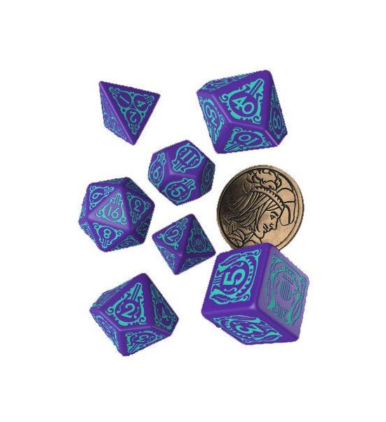 The Witcher: Dandelion Half a Century of Poetry Dice Set (7)