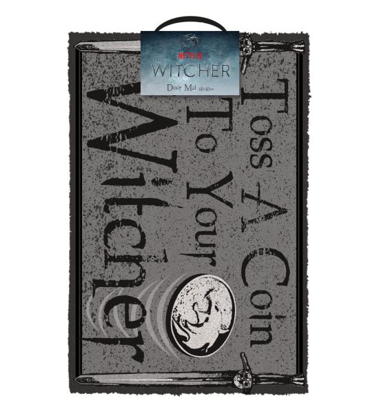 The Witcher: Toss a Coin Doormat (40 x 60cm)