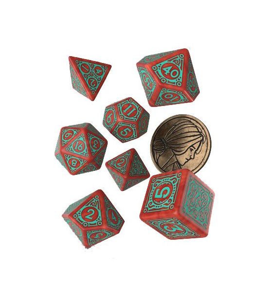 The Witcher: Triss Merigold the Fearless Dice Set (7) Preorder