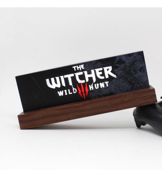 The Witcher: Wild Hunt LED-Light Logo (22cm) Preorder