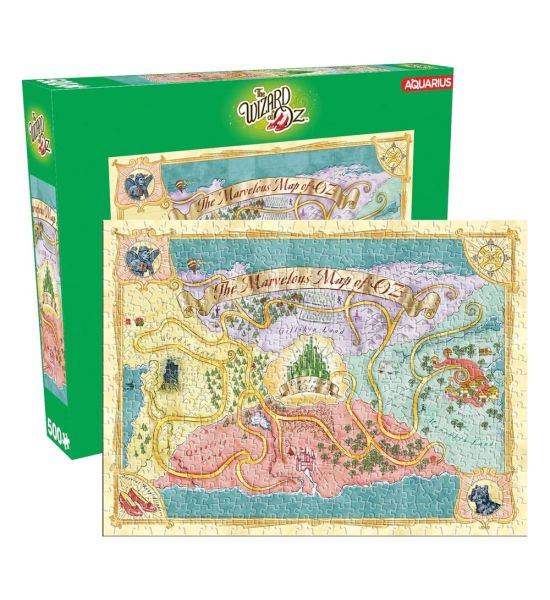 The Wizard Of Oz: Map 500 Piece Jigsaw Puzzle Preorder