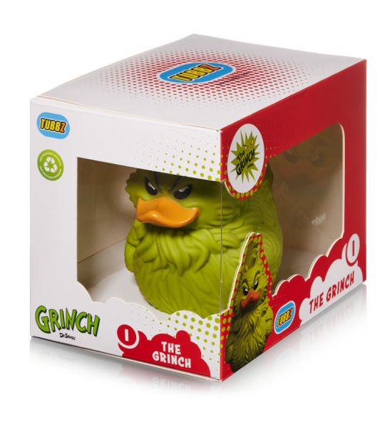 Dr. Seuss: The Grinch Tubbz Rubber Duck Collectible (Boxed Edition)