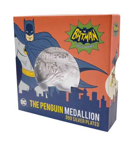 Batman: The Penguin Limited Edition .999 Silver Plated Medallion