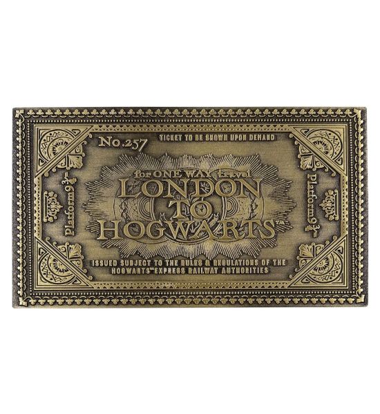 Harry Potter: Limited Edition Replica Hogwarts Express Train Ticket Preorder