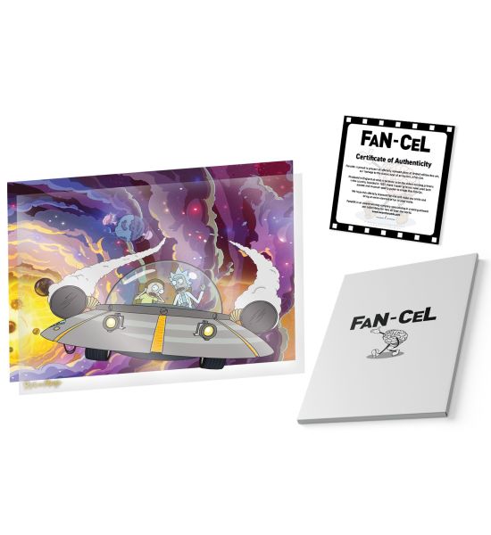 Rick & Morty: Misadventure in Space Limited Edition Fan-Cel