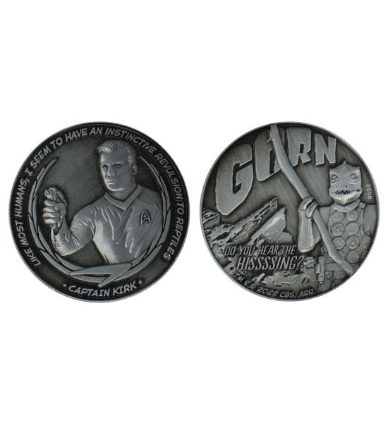 Star Trek: Limited Edition Captain Kirk and Gorn Collectible Coin Preorder